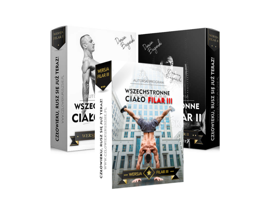 PAKIET: Wszechstronne Ciało - Filar 1 + Filar 2 + Filar 3
