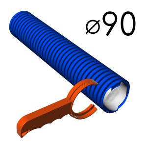 Nożyk Smart-Flex do cięcia kanałów Ø90
